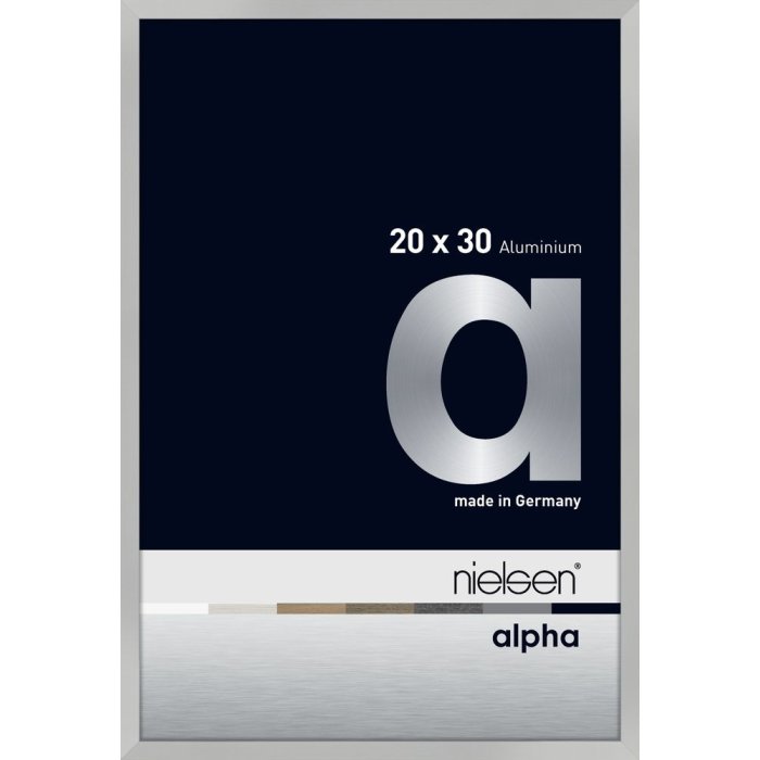 Nielsen aluminiu cadru Alpha 20x30 cm argint mat
