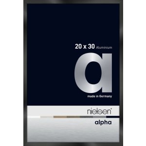 Nielsen aluminiu cadru foto Alpha 20x30 cm anodizat negru...