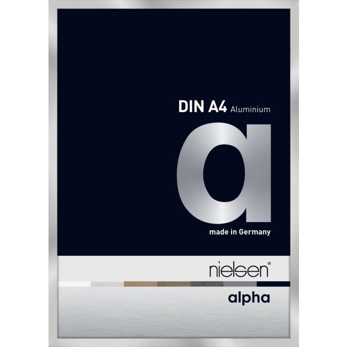 Nielsen aluminiu cadru foto Alpha 21x29,7 cm argint