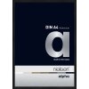 Nielsen Alpha aluminiu cadru foto 21x29.7 cm negru mat