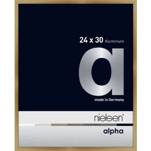Nielsen aluminiu cadru Alpha 24x30 cm periat chihlimbar