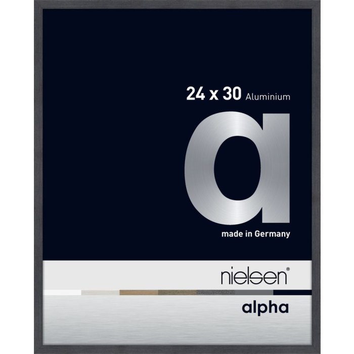 Nielsen aluminiu cadru Alpha 24x30 cm gri