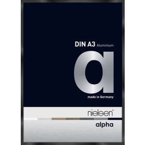 Nielsen aluminiu cadru Alpha 29,7x42 cm anodizat negru...