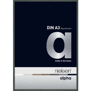 Nielsen aluminiu cadru Alpha 29,7x42 cm platină DIN A3