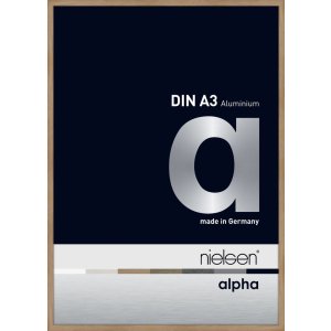 Nielsen aluminiu cadru Alpha 29,7x42 cm stejar