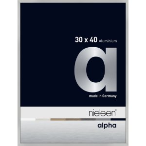 Nielsen aluminiu cadru Alpha 30x40 cm argint mat
