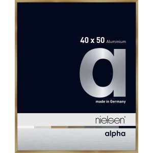 Nielsen aluminiu cadru Alpha 40x50 cm periat chihlimbar