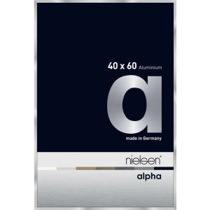 Nielsen aluminiu cadru Alpha 40x60 cm argint
