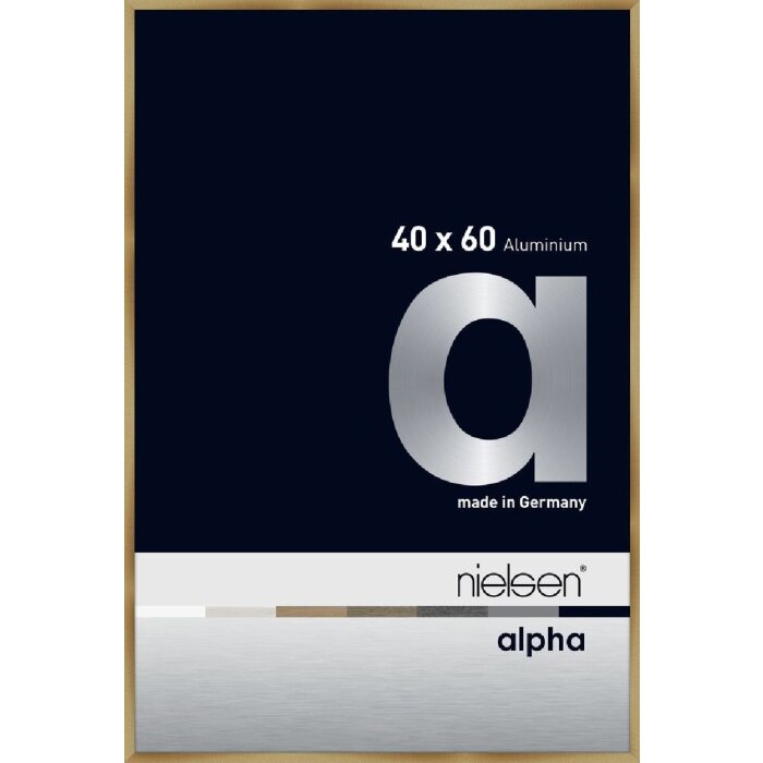 Nielsen aluminiu cadru Alpha 40x60 cm periat chihlimbar
