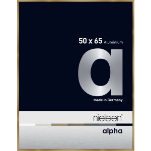 Nielsen aluminiu cadru Alpha 50x65 cm periat chihlimbar