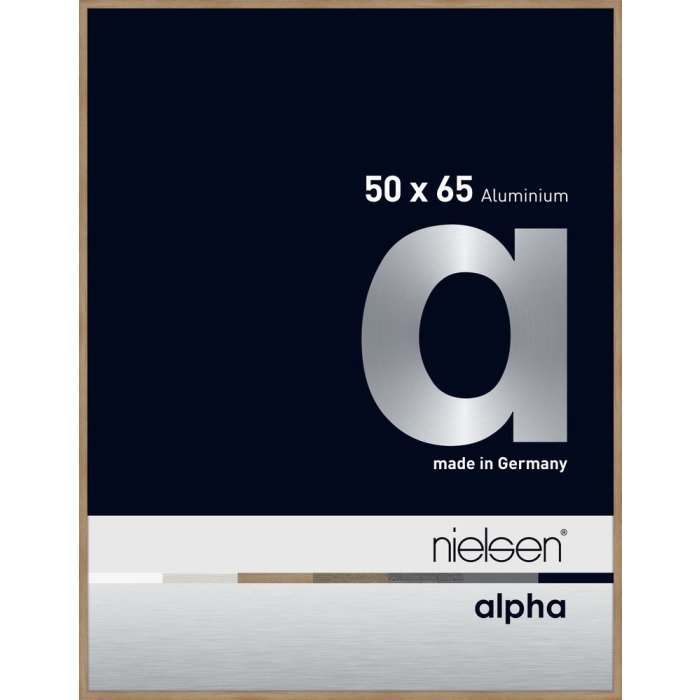 Nielsen aluminiu cadru Alpha 50x65 cm stejar
