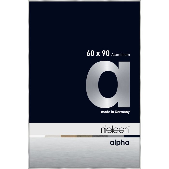Nielsen aluminiu cadru Alpha 60x90 cm argint