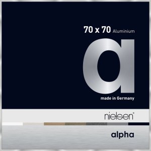 Nielsen aluminiu cadru Alpha 70x70 cm argint