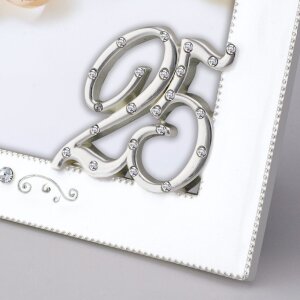 Diana ramă foto nuntă 25 ani argint 10x15 cm