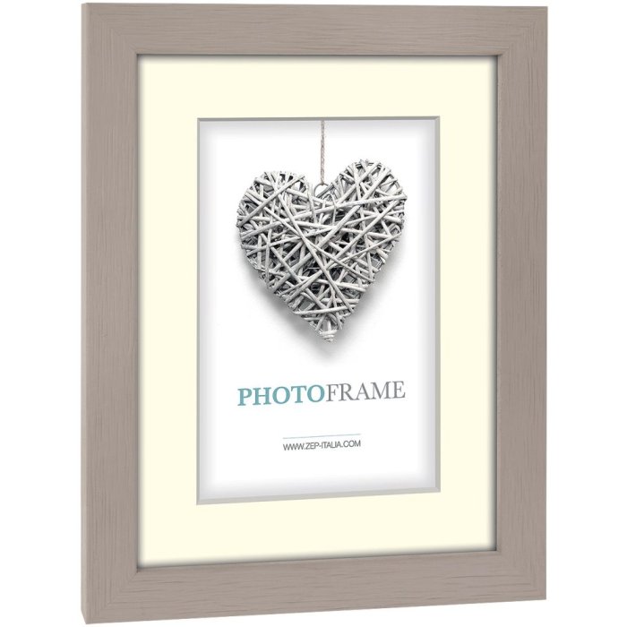 Cadru din lemn Regent 18x24 cm taupe