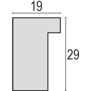 ZEP ramă foto Niki 40x60 cm negru