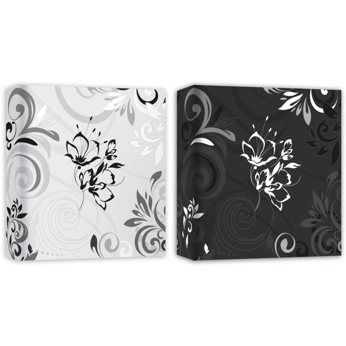 ZEP album autoadeziv Umbria negru alb 31x32 cm 50 pagini art print