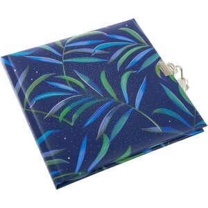 Goldbuch Tagebuch Tropical Blue 16,5x16,5 cm, blau,...