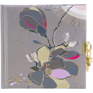 Goldbuch Tagebuch Magnolia taupe 16,5x16,5 cm 96...
