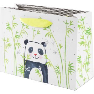 Goldbuch pungă cadou Panda hârtie de artă 18x10x25...