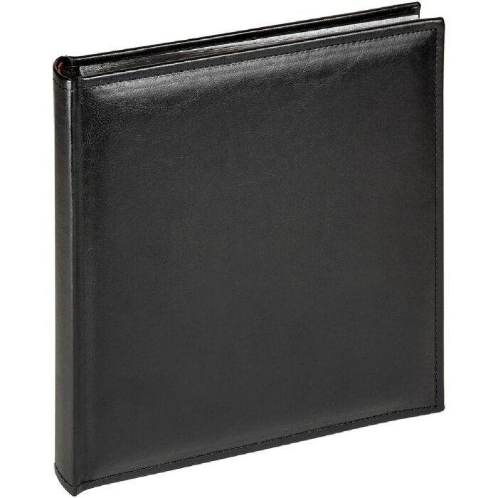 Album foto Walther Deluxe negru 26x25 cm 50 pagini piele artificială