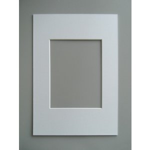 Walther Galerie Passepartout 30x40 cm schneeweiß für DIN A4