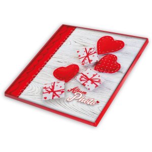 ZEP Fotoalbum Afrodite romantisches Design 40 oder 60 Seiten 24x24 cm 32x32 cm