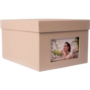 HNFD XL Photo Box Kandra 700 fotografii 15x20 cm Taupe...