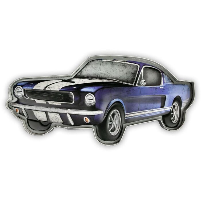 ZEP semn de metal TURBO 48x23.5x5 cm