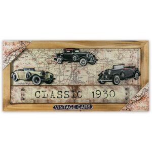 Semn de tablă OLD MOBILE 66x32x2 cm