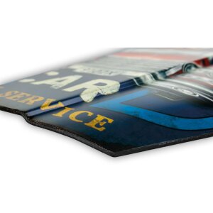 Semn de staniu DETROIT 34x34x5.5 cm