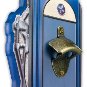 Semn de tablă cu deschizător de sticle DICKSON 18.5x47.5x5 cm