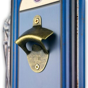 Semn de tablă cu deschizător de sticle DICKSON 18.5x47.5x5 cm