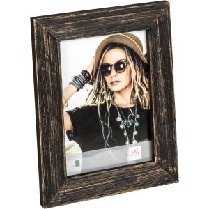 Walther Lou Holz-Fotorahmen 15x20 cm Schwarz Shabby Chic...