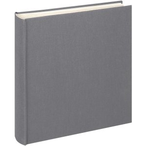 Walther Jumbo-Fotoalbum Cloth anthrazit 30x30 cm 100...