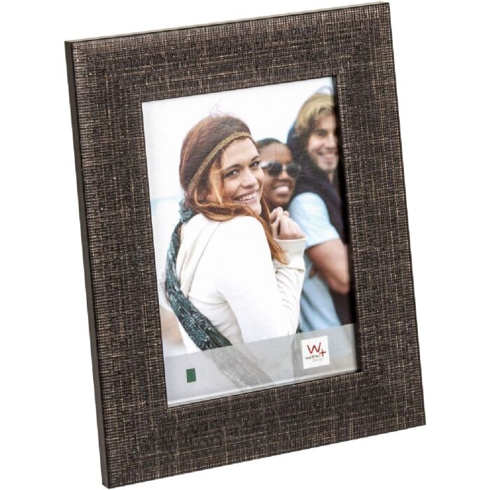 Walther Rama foto Prietenie 15x20 cm MDF polistiren cu efect de lemn maro închis