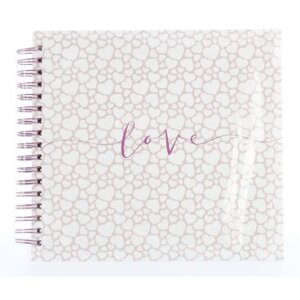 Album spiralat Romance, 28x24 cm, 40 pagini negre