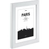 Cadru din plastic Paris 10x15 cm alb