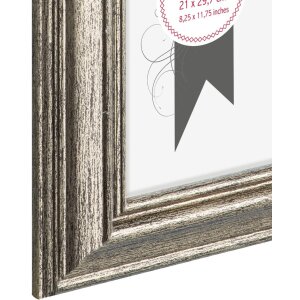 Lobby cadru din plastic 21x30 cm bronz