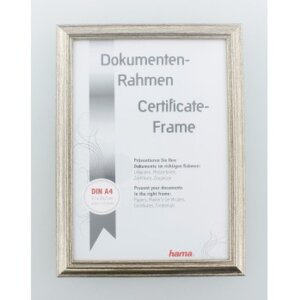 Lobby cadru din plastic 21x30 cm bronz