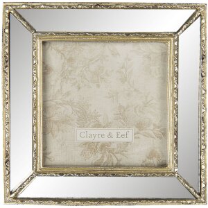 Clayre & Eef Fotorahmen 15x2x15 cm 10x10 cm golden