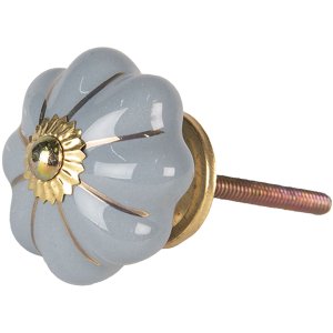 Buton de ușă Ø 4x4 cm Clayre & Eef 64502