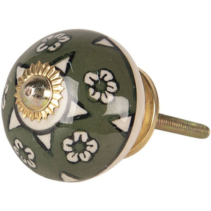 Buton de ușă Ø 4x4 cm Clayre & Eef 64508