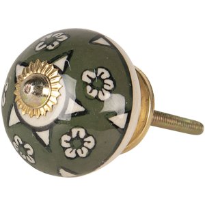 Buton de ușă Ø 4x4 cm Clayre & Eef 64508