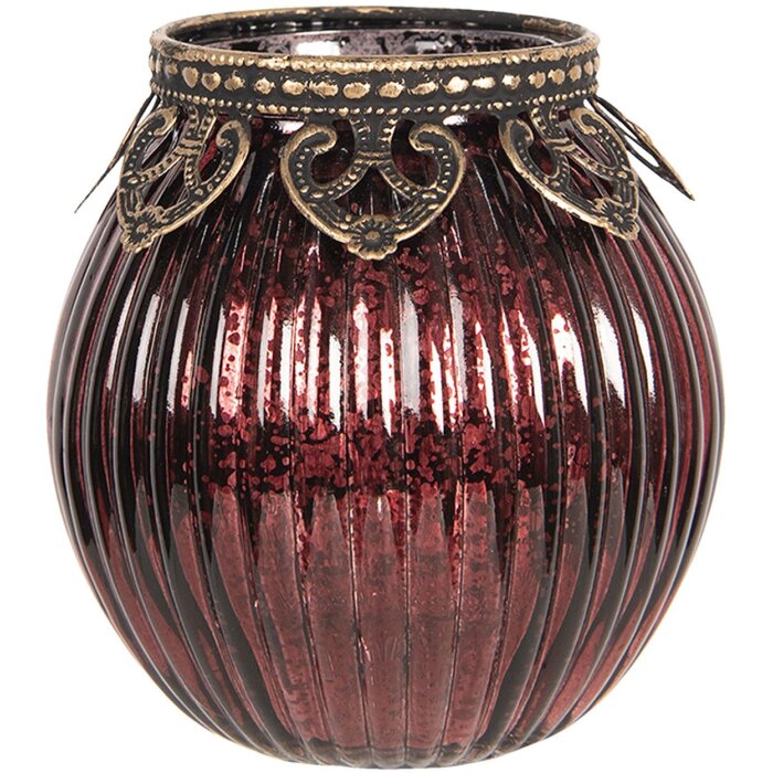 Suport pentru lumânări de ceai Ø 9x9 cm Clayre & Eef 6GL2647