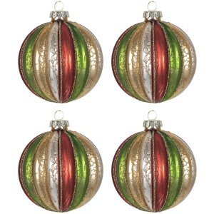 Globuri pentru pomul de Crăciun Ø 8 cm (set de 4)...