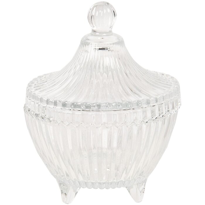 Bol cu capac Ø 9x12 cm Clayre & Eef 6GL2842