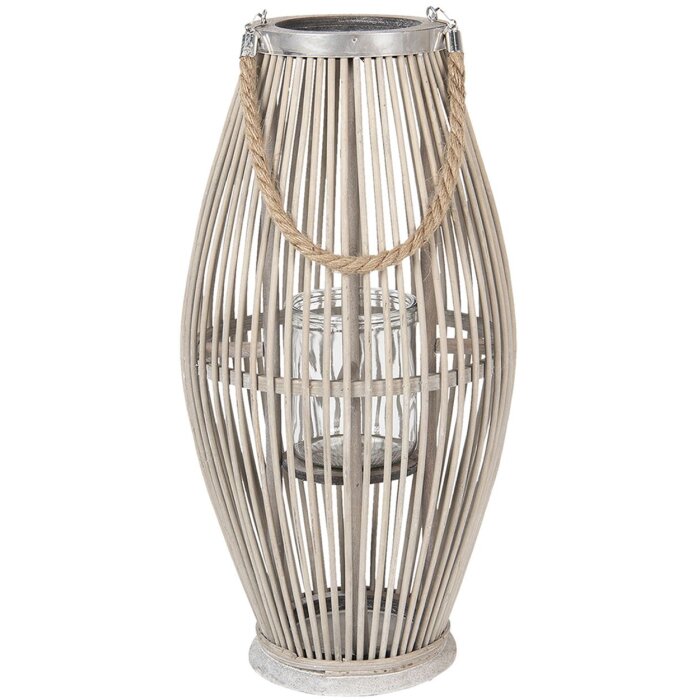 Lanternă Ø 25x50 cm Clayre & Eef 6RO0470L