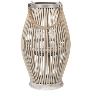 Clayre & Eef 6RO0470M Lanternă Ø 23x40 cm Lemn...