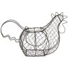 Eierhalter Huhn Clayre & Eef, negru, 40x23x28 cm